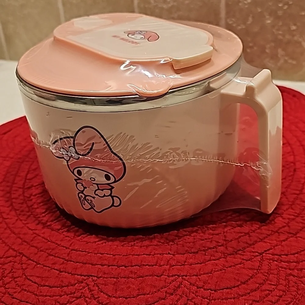 Hello Kitty Sanrio My Melody Stainless Steel Noodle Bowl